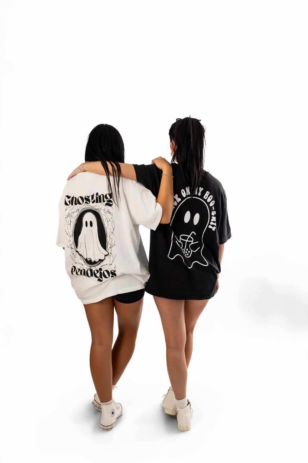 Ghosting Pendejos Graphic Tee + Crewneck Sweatshirt