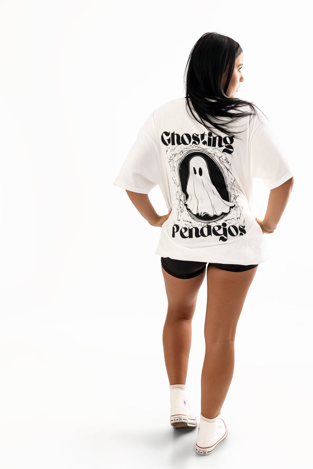 Ghosting Pendejos Graphic Tee + Crewneck Sweatshirt