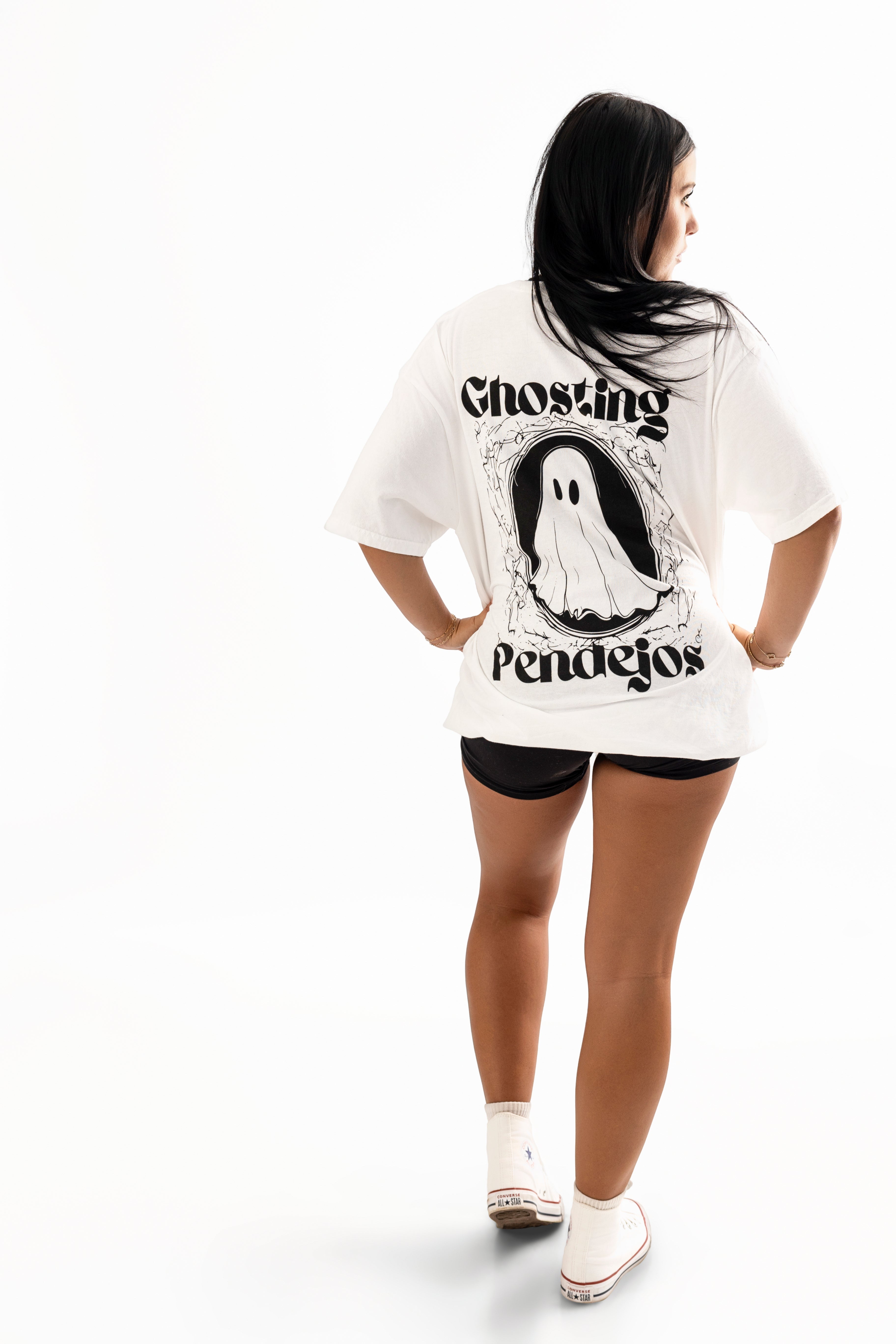 Ghosting Pendejos Graphic Tee + Crewneck Sweatshirt