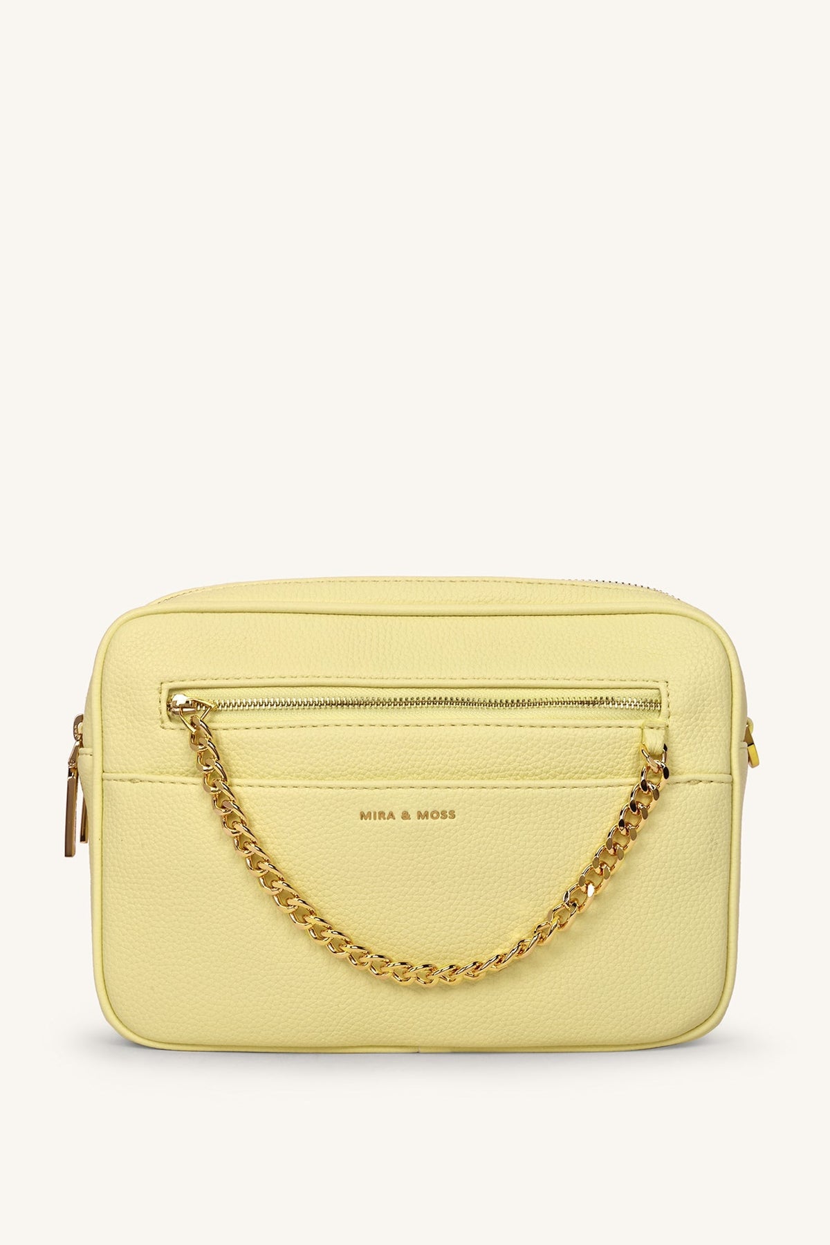 Mira & Moss Calista Crossbody Bag - Lemon Cream