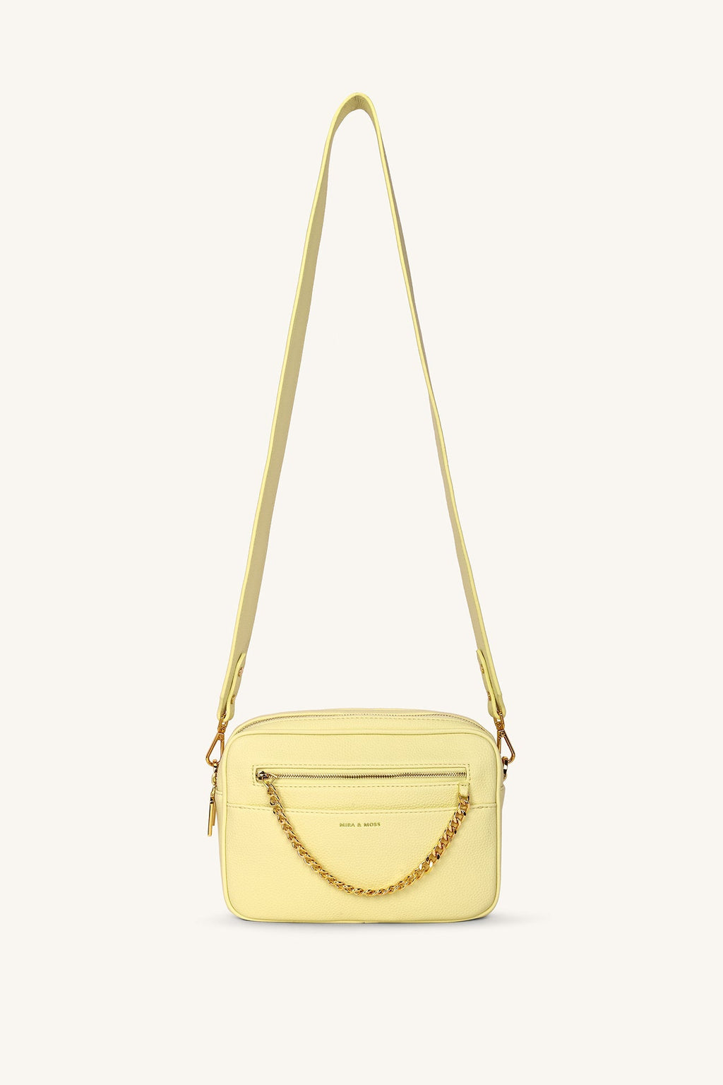 Mira & Moss Calista Crossbody Bag - Lemon Cream
