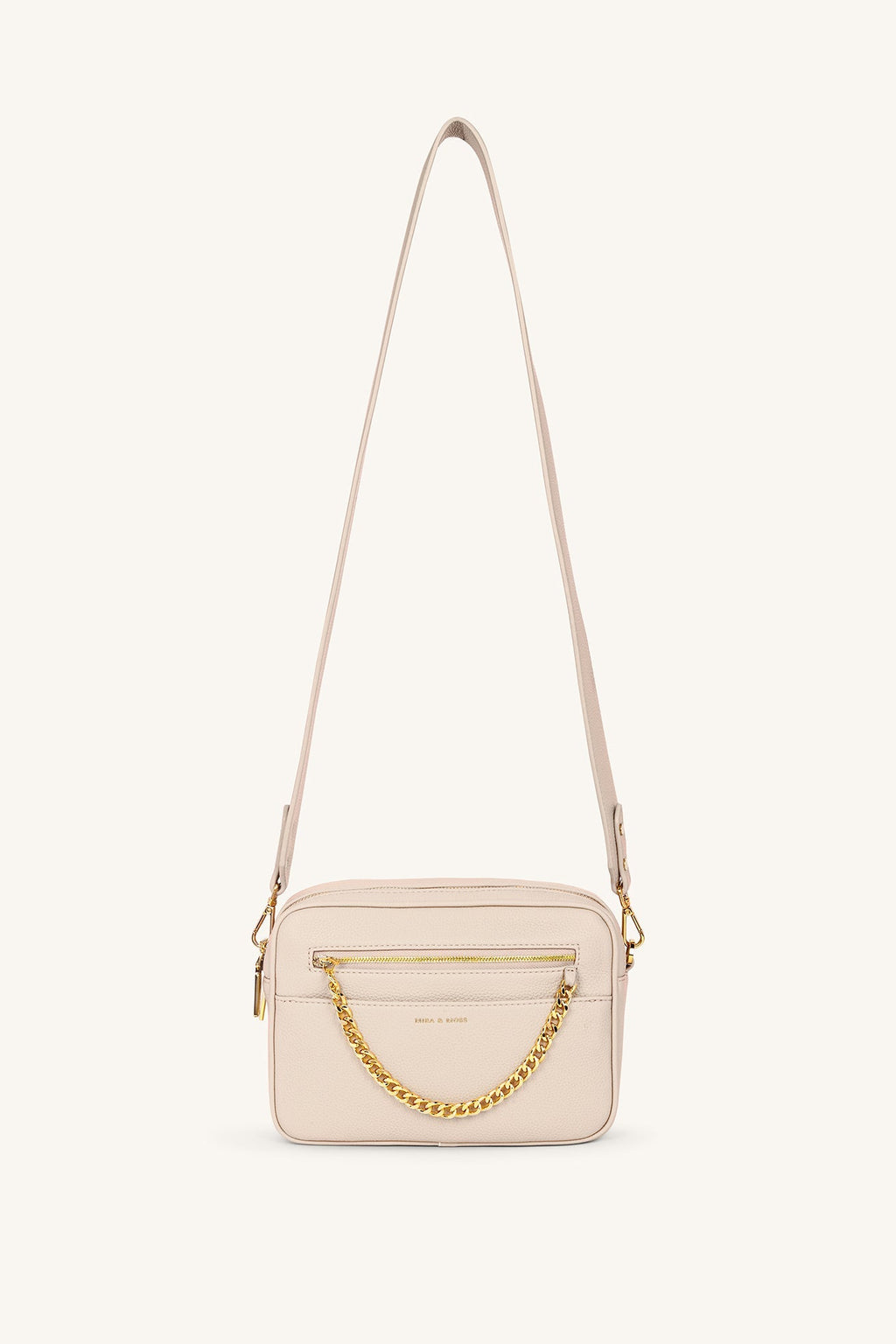 Mira & Moss Calista Crossbody Bag - Light Taupe