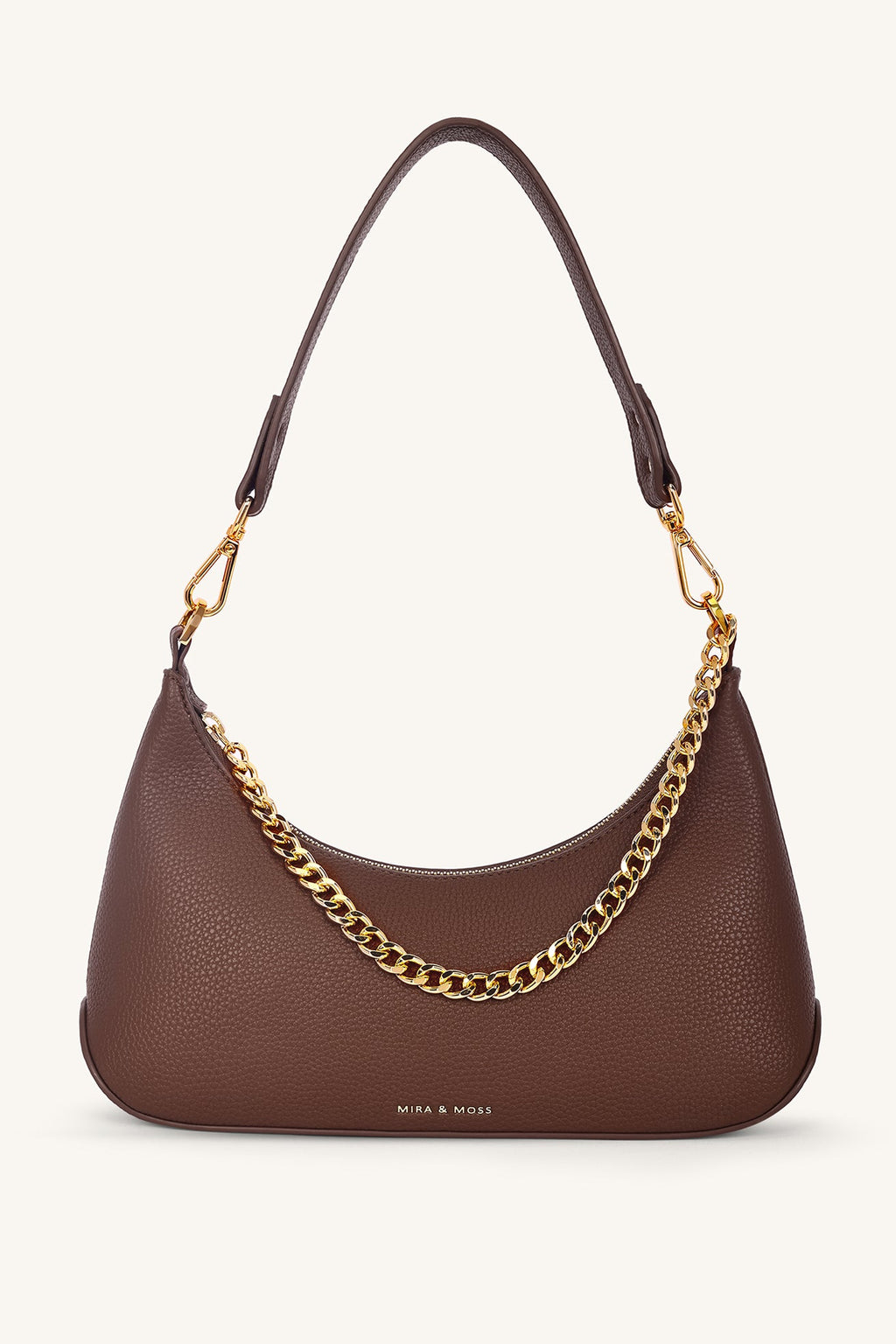 Mira & Moss Elowen Chain Shoulder Bag - Tan