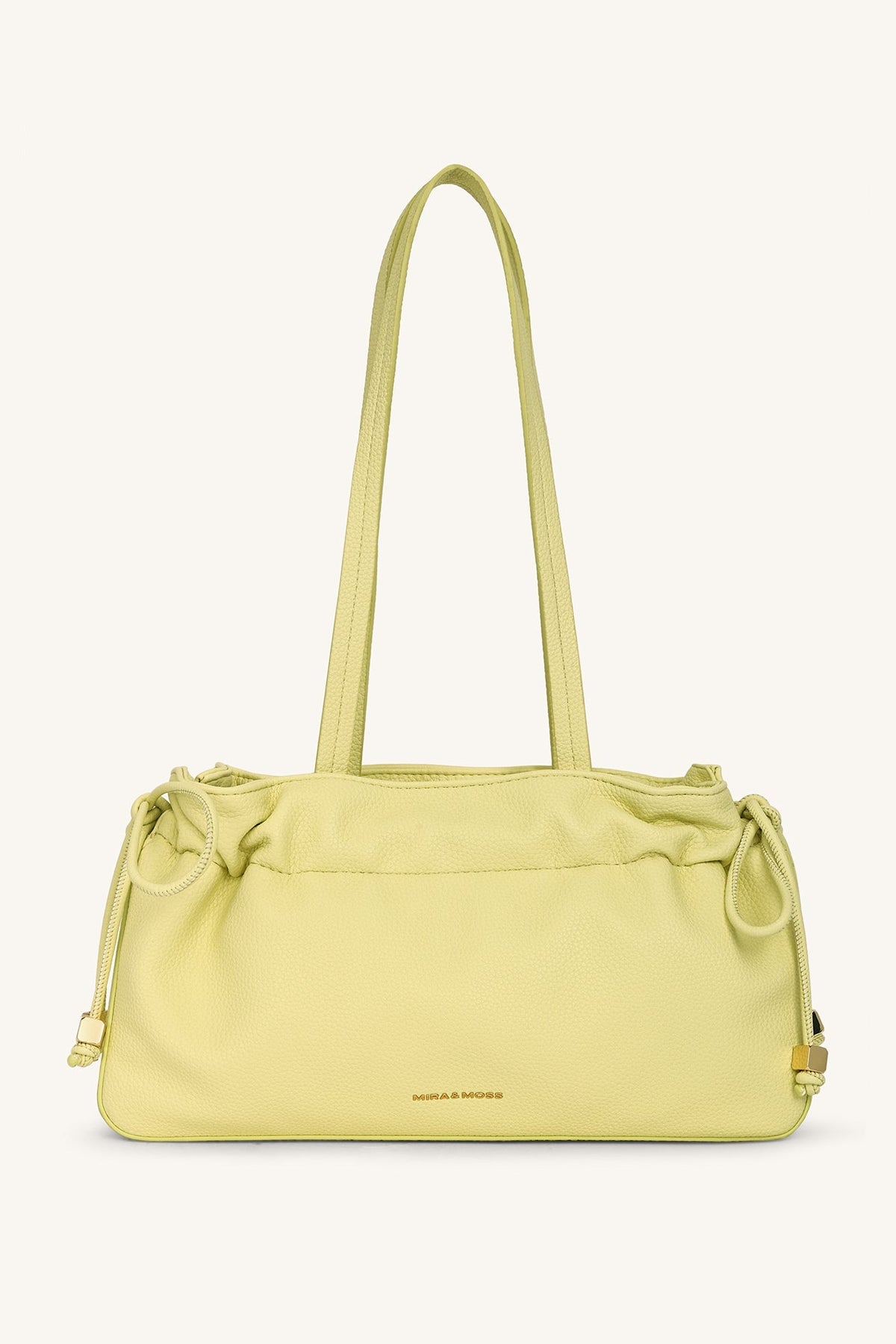 Mira & Moss Solene Drawstring Shoulder Bag - Pearl