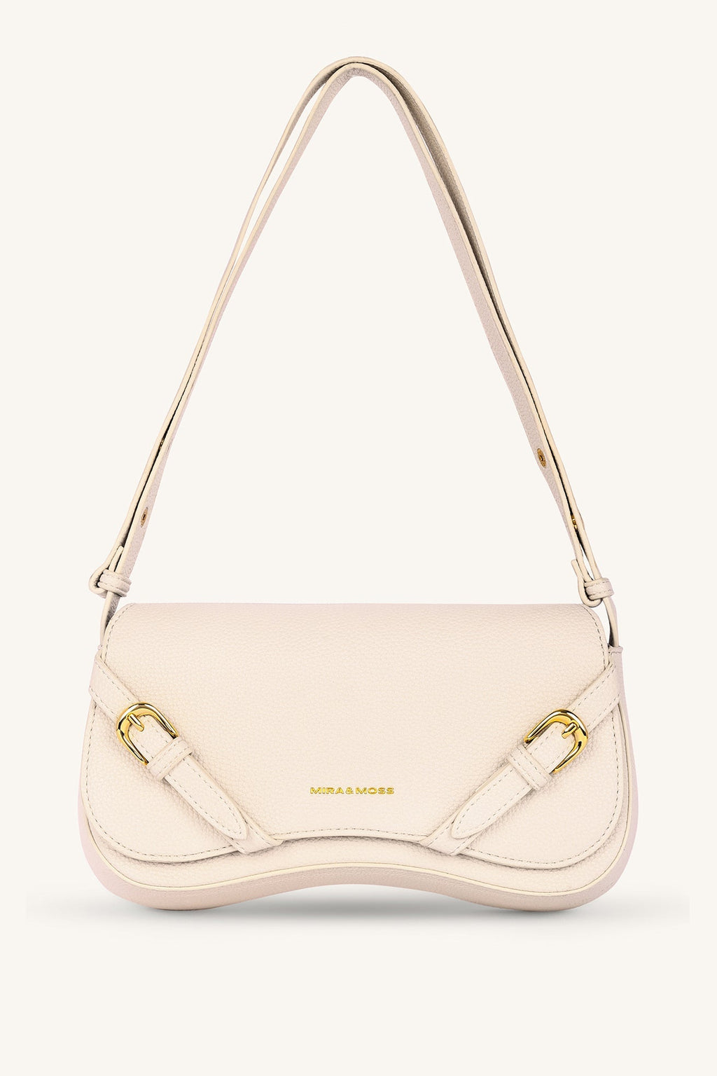 Mira & Moss Clara Shoulder Bag - Opal White