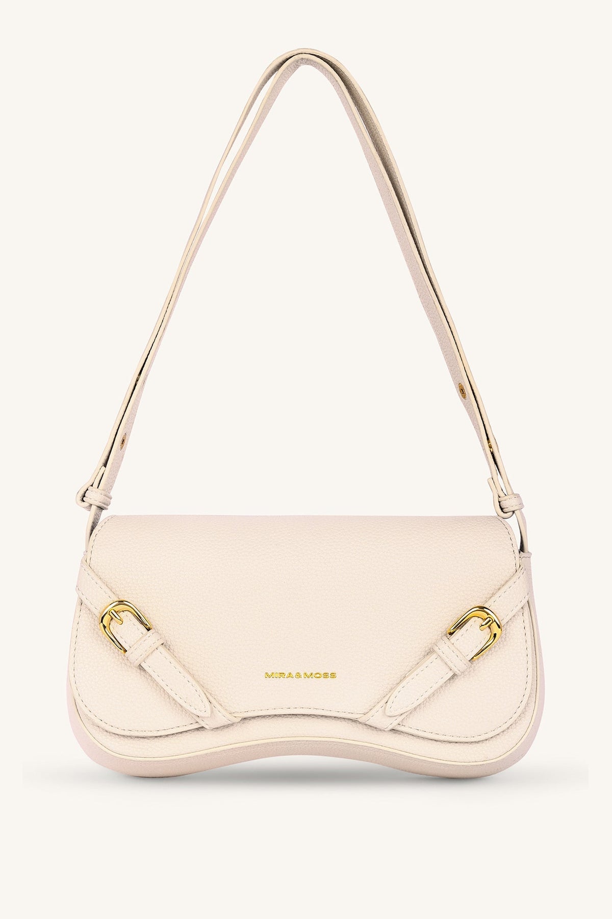 Mira & Moss Clara Shoulder Bag - Opal White