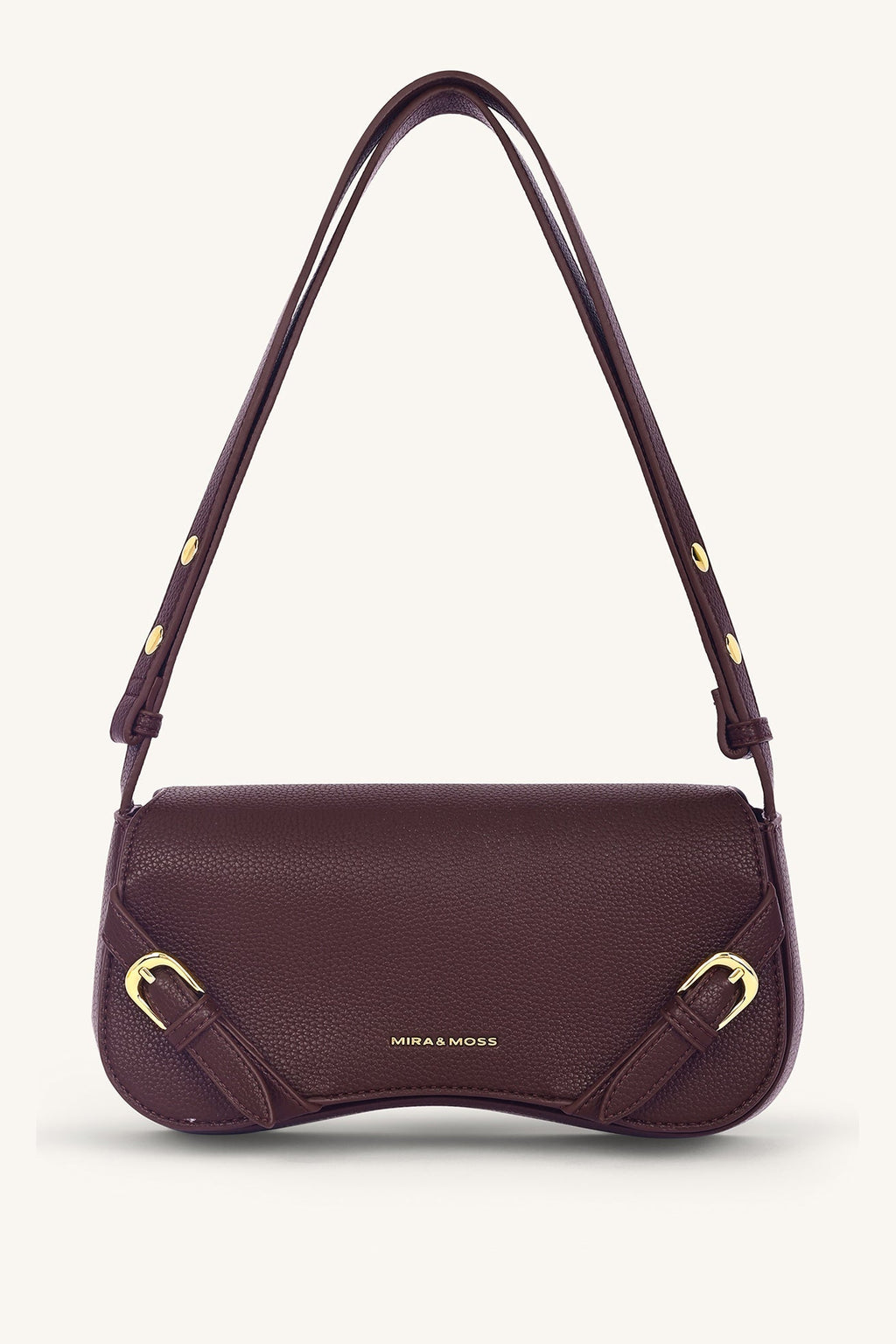 Mira & Moss Colette Shoulder Bag - Cherry Rouge