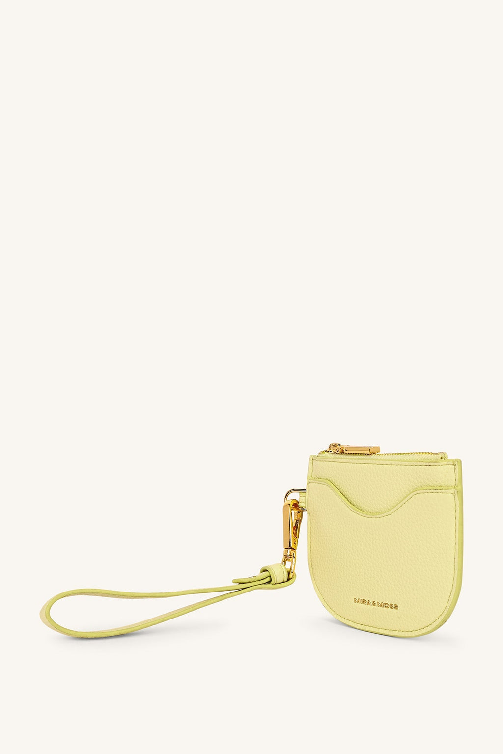 Mira & Moss Wristlet Pouch - Butter Yellow