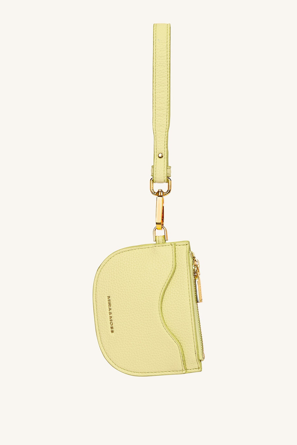 Mira & Moss Wristlet Pouch - Butter Yellow