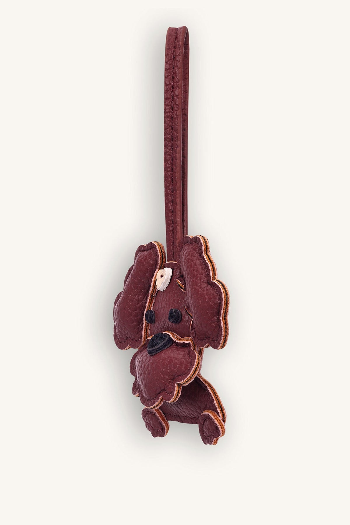 Mira & Moss Little Pup Bag Charm - Cocoa