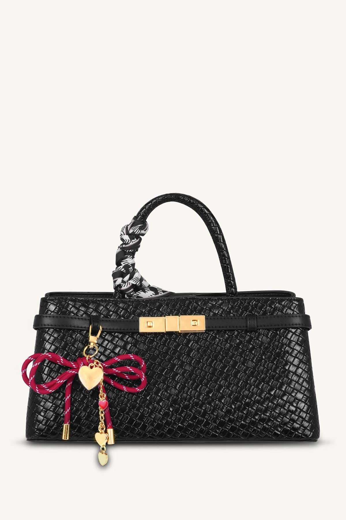 Mira & Moss Cupid Bow Bag Charm - Red