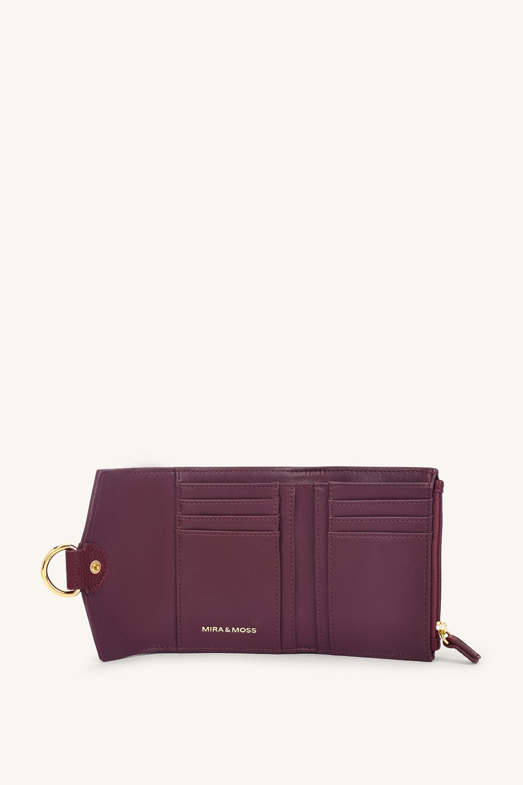 Mira & Moss Noa Ring Wallet - Mulberry