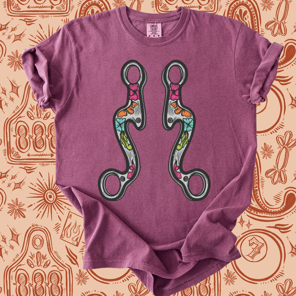 Floral Bit tee
