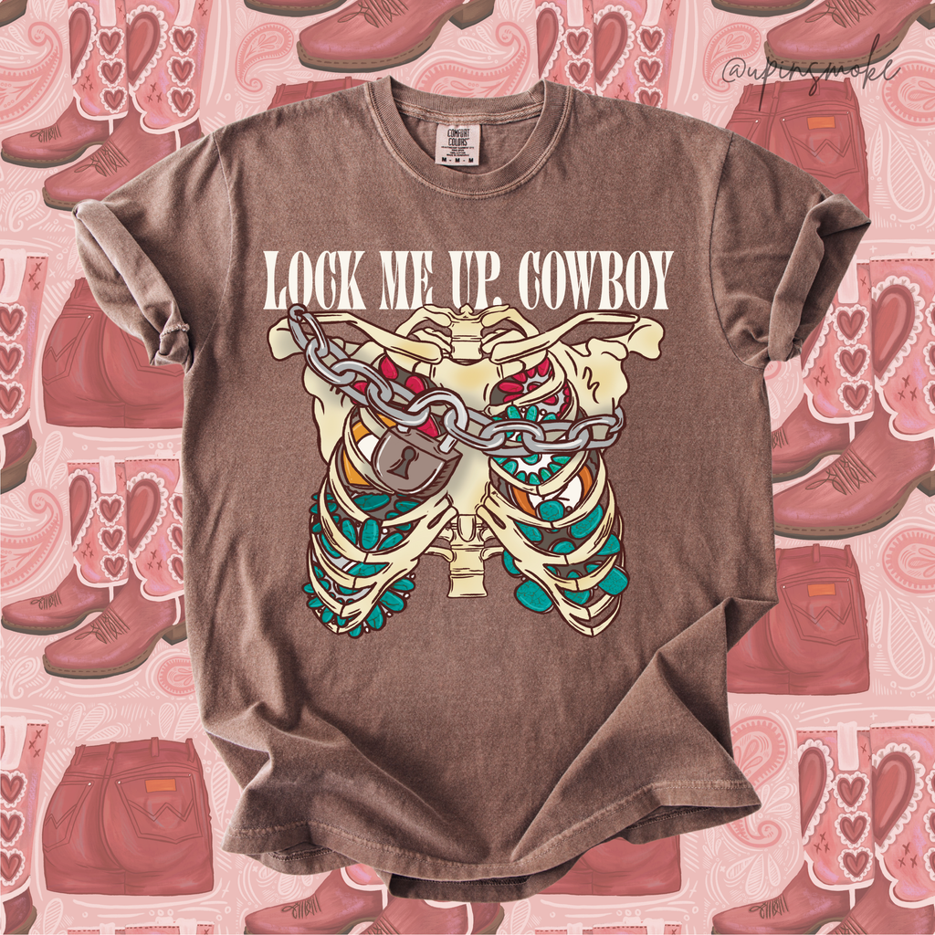 Lock me Up Cowboy tee