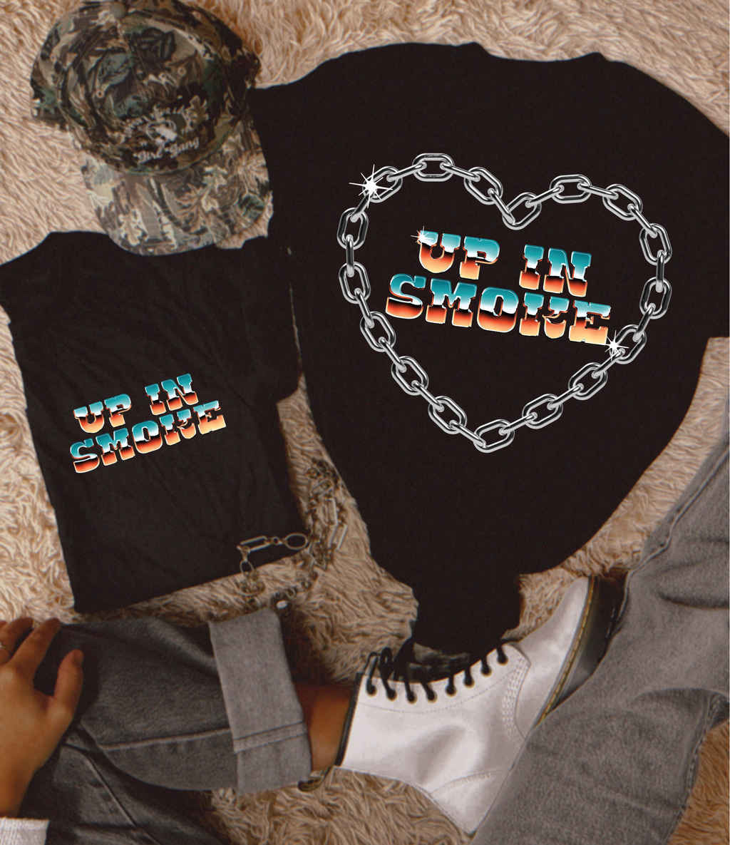 Chrome Up in Smoke Tee