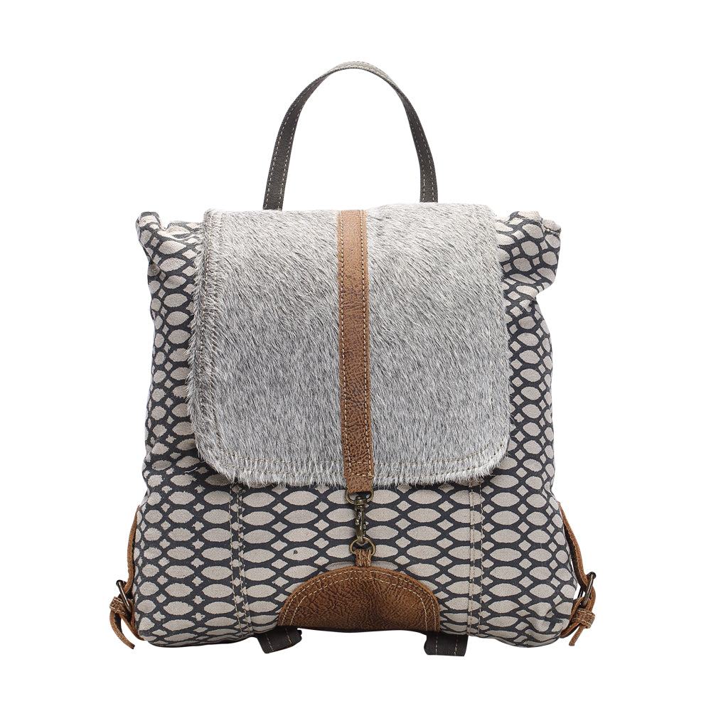 Honey Bee Print Backpack Bag