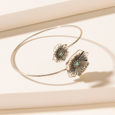 Myra Wildflower Moon Turquoise Stone Bracelet in Rodeo Blue