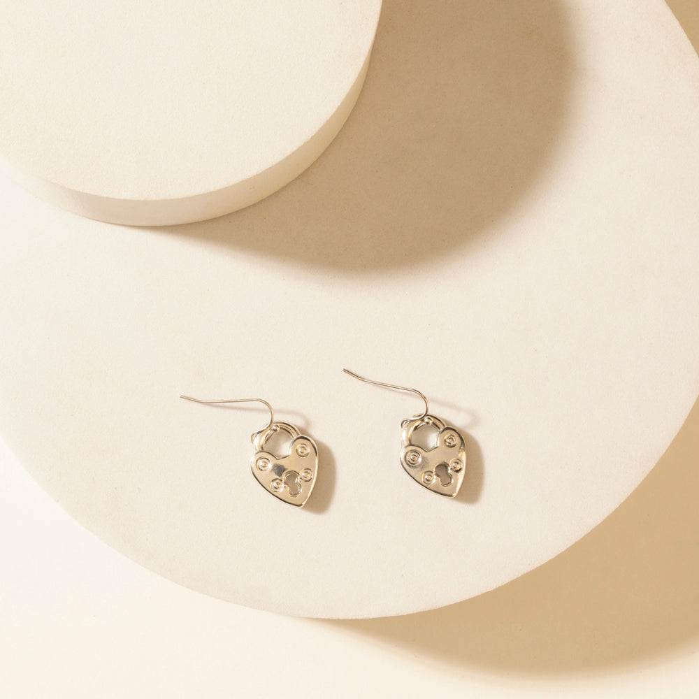 Myra Moonbeam Earrings Set in Silver Shine