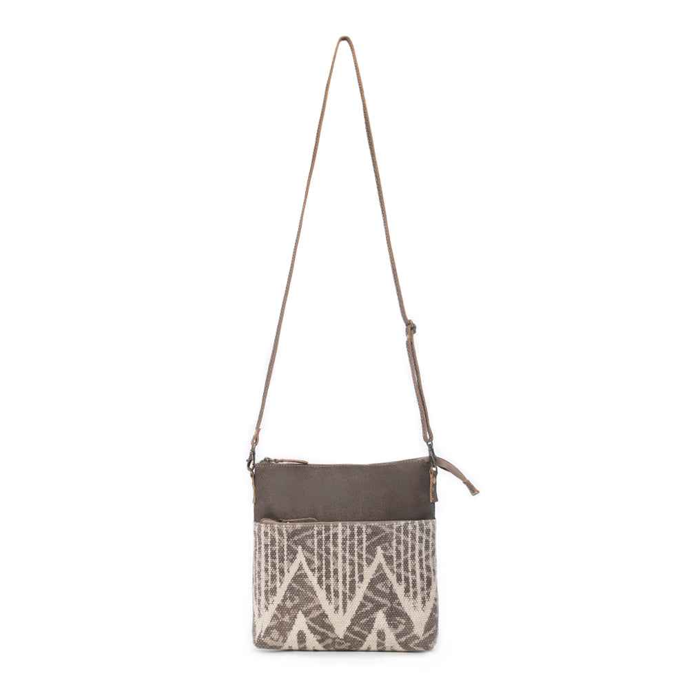 Coffee Canvas Small & Crossbody Bag