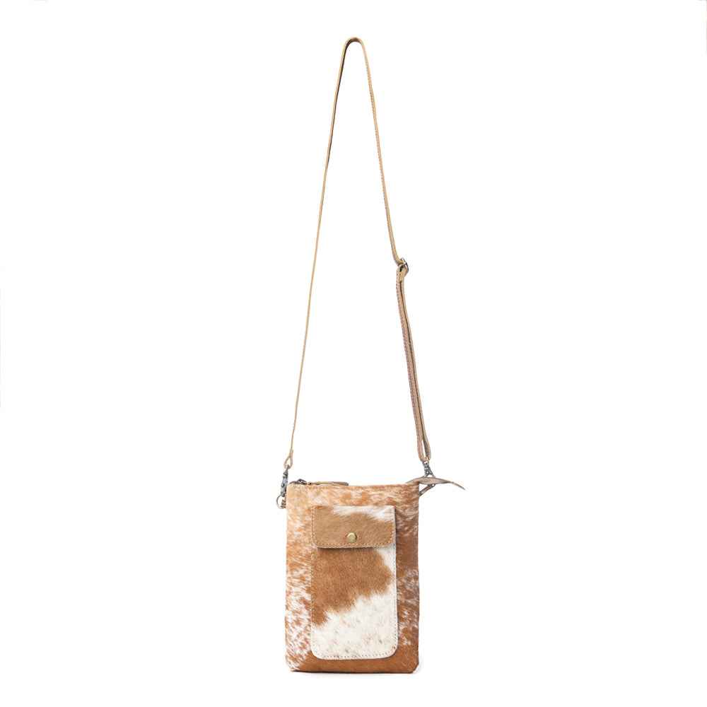 Myra Leather Lithe Small Bag for Women with leather and hairon hide for everyday use