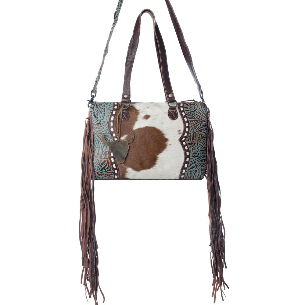 Dangle Wangle Leather & Hairon Bag