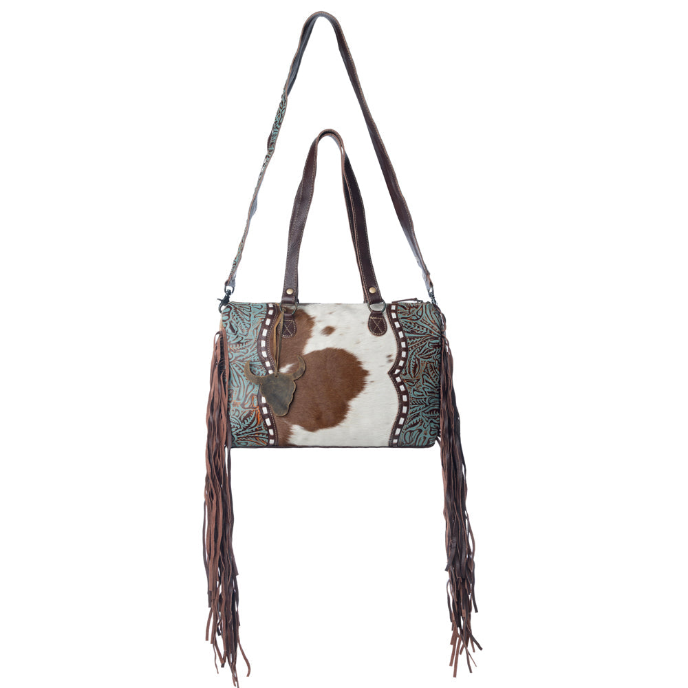 Dangle Wangle Leather & Hairon Bag