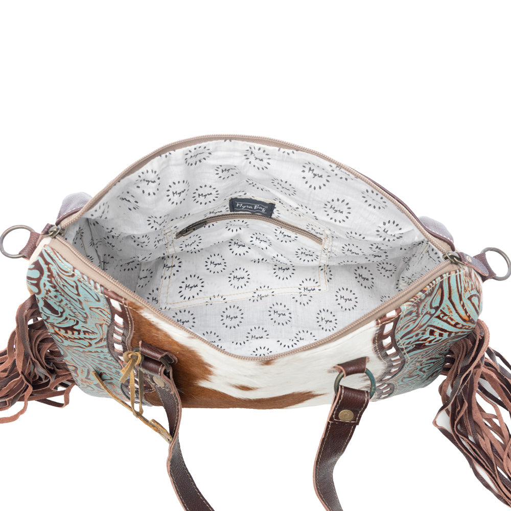 Dangle Wangle Leather & Hairon Bag
