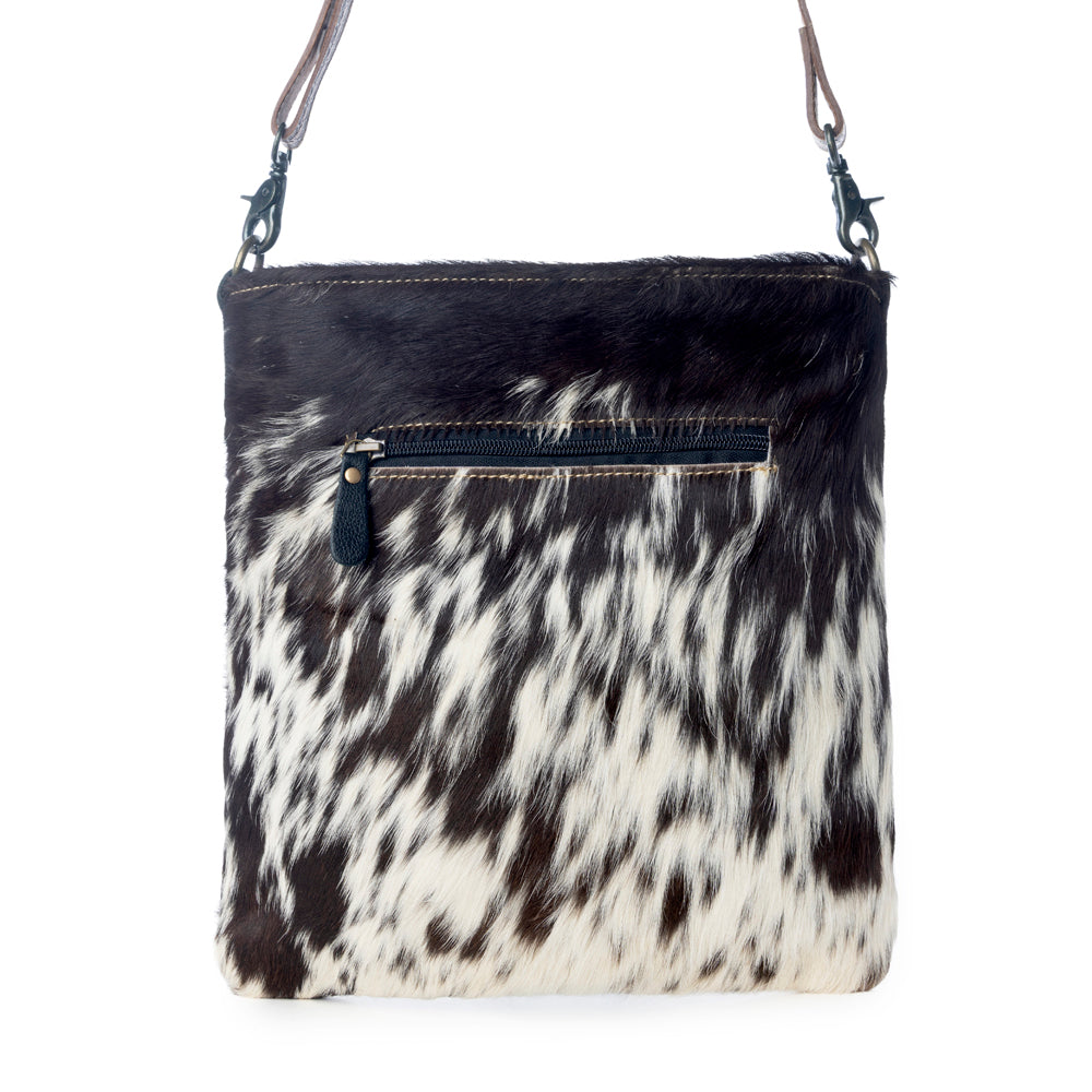 Flowering  Hand-Tooled Bag