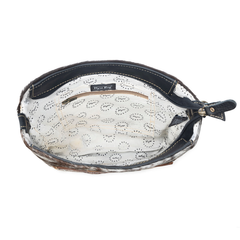 Flowering  Hand-Tooled Bag