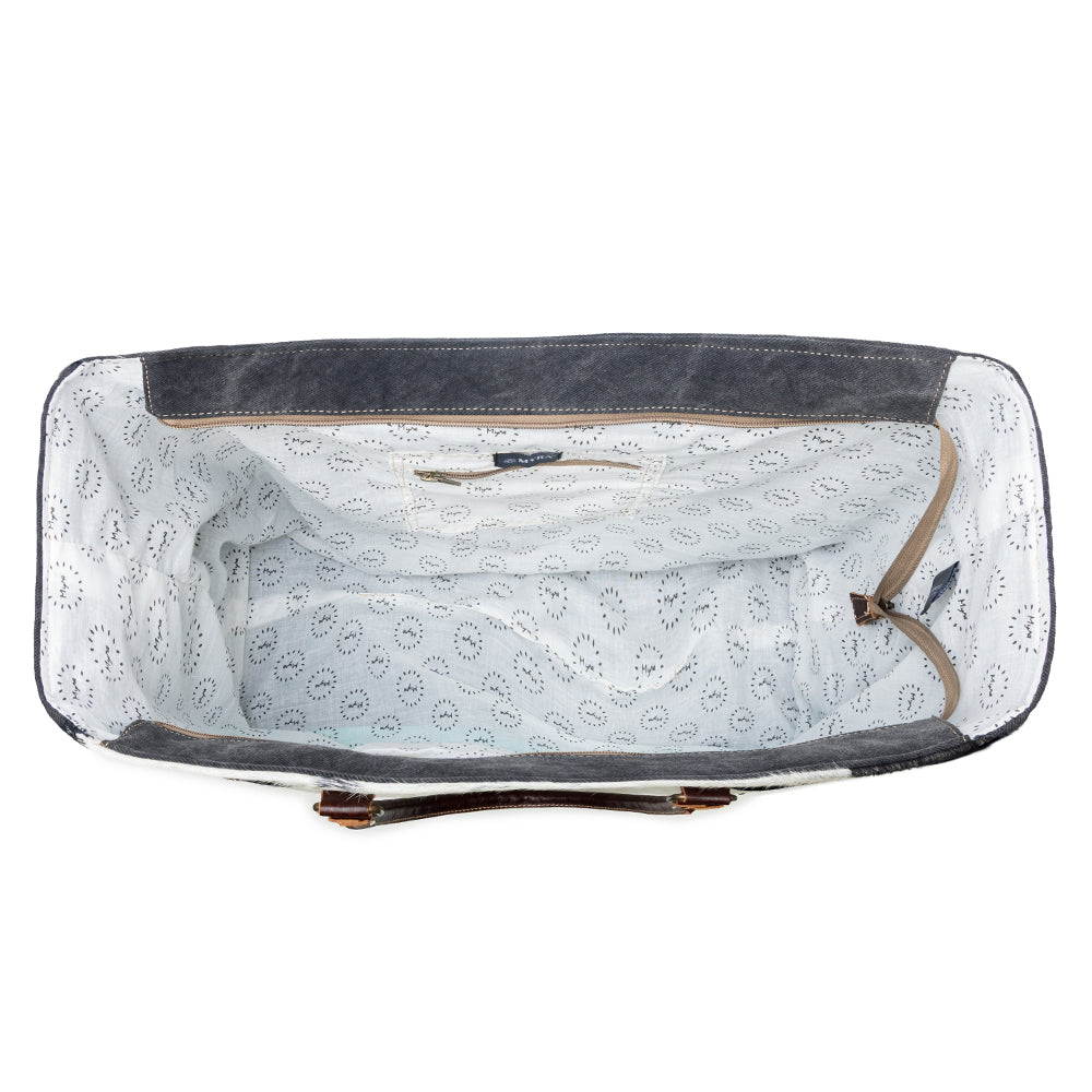 Asterias Canvas & Hairon Bag