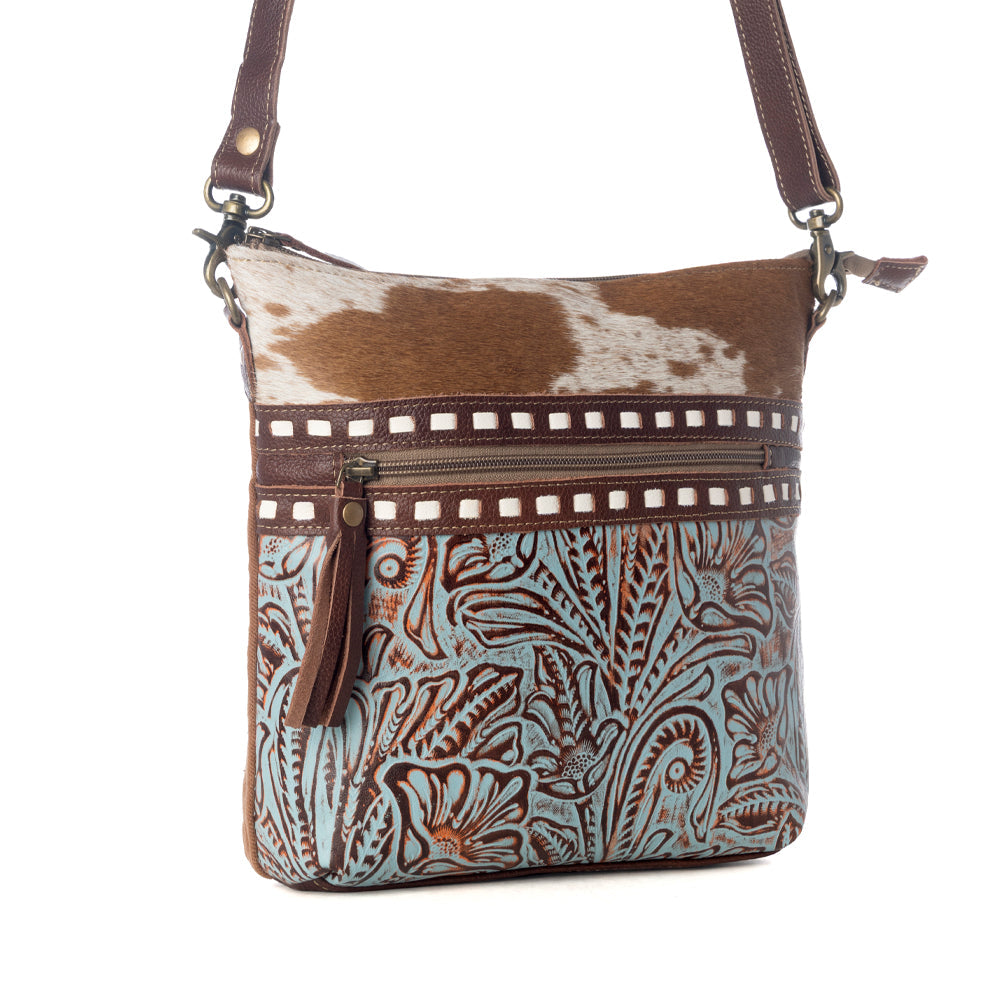 DELPHINE CANVAS & HAIRON BAG
