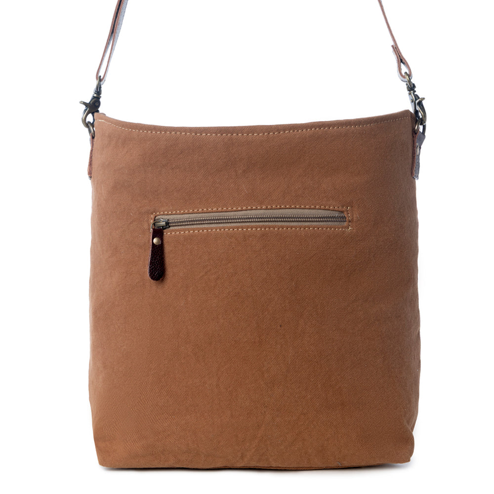 PERIDOT CANVAS & HAIRON BAG