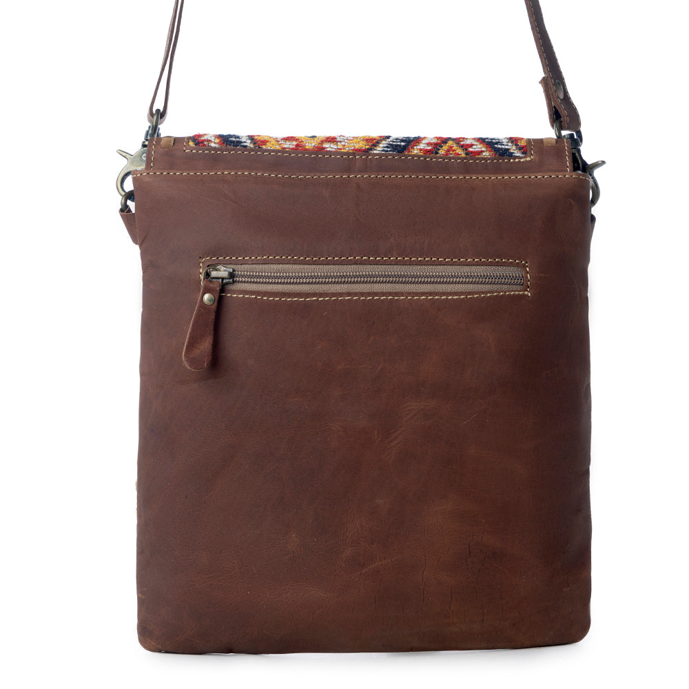 Hazelnut Touch Canvas & Hairon Bag