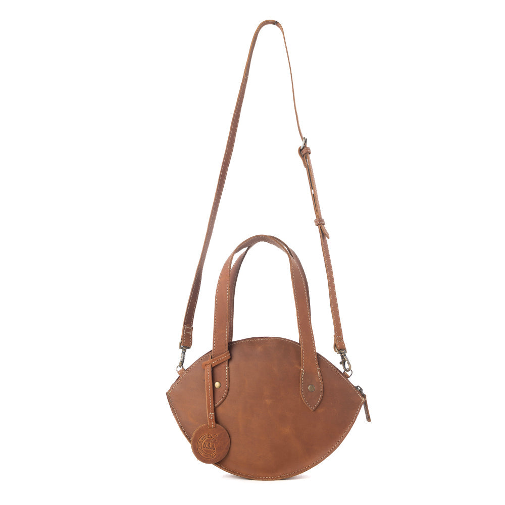 Brown Nest Leather & Hair On Bag