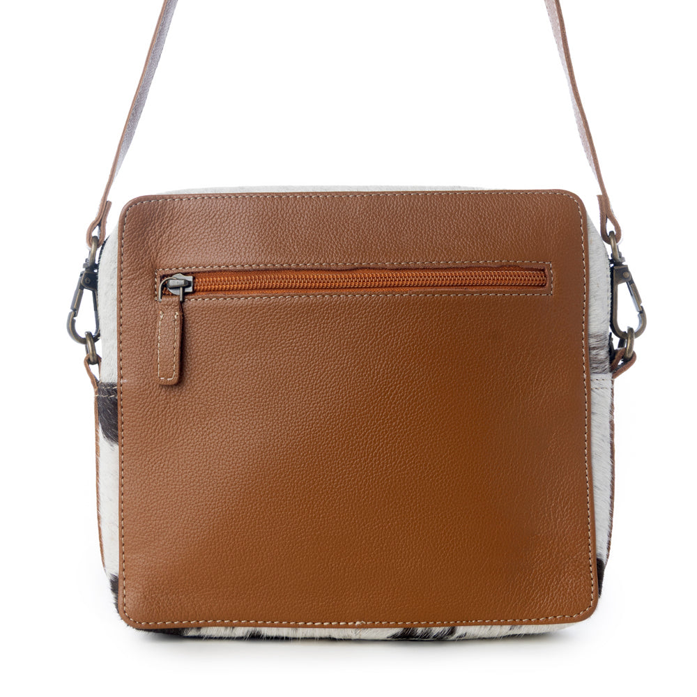 ORCHIDS HAND-TOOLED BAG