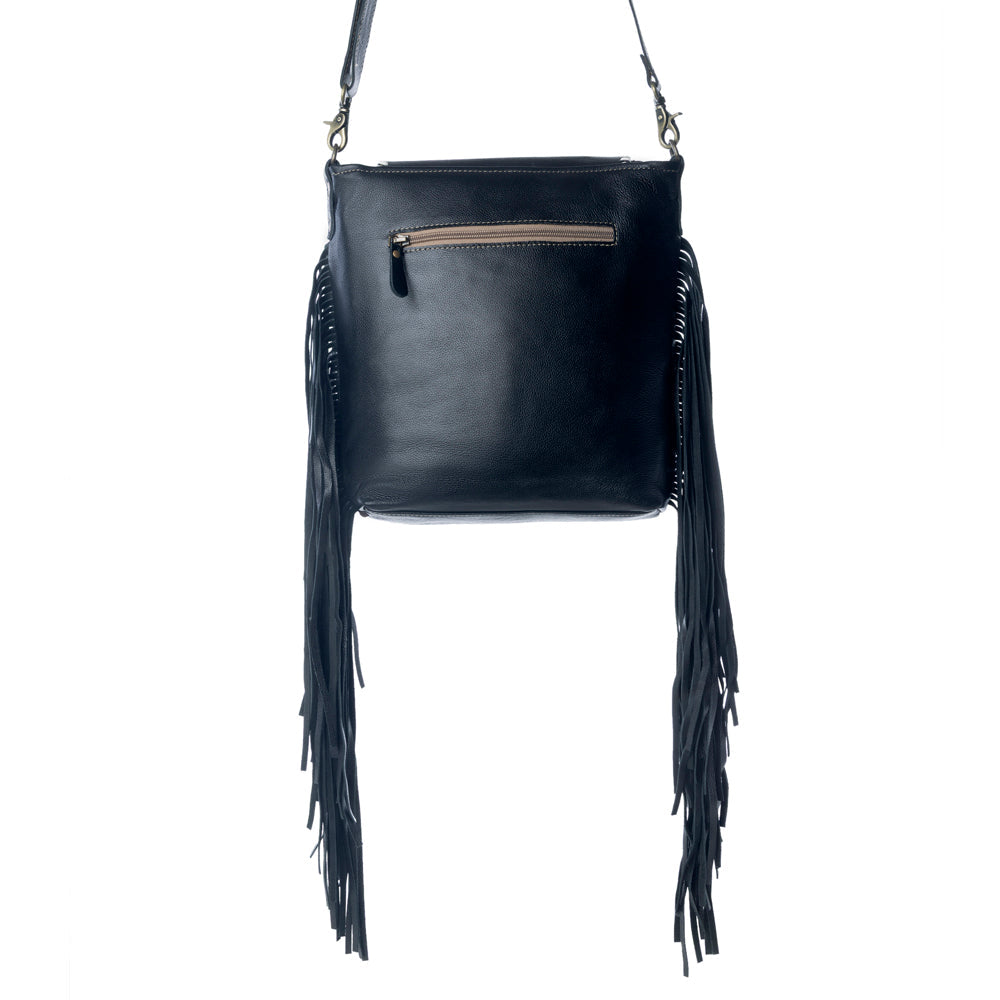 Ritzy Rift Hand-Tooled Bag