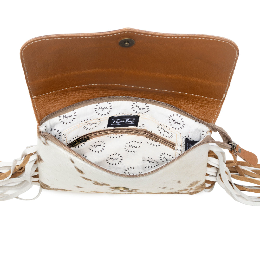Glossy Moss Hand-Tooled Bag