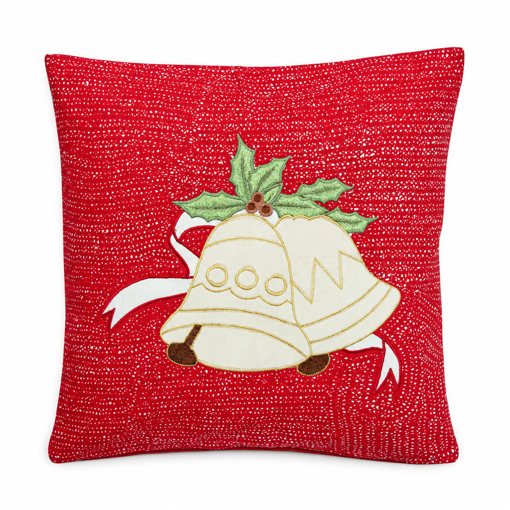 Hear the Bells Christmas Cushion Cover