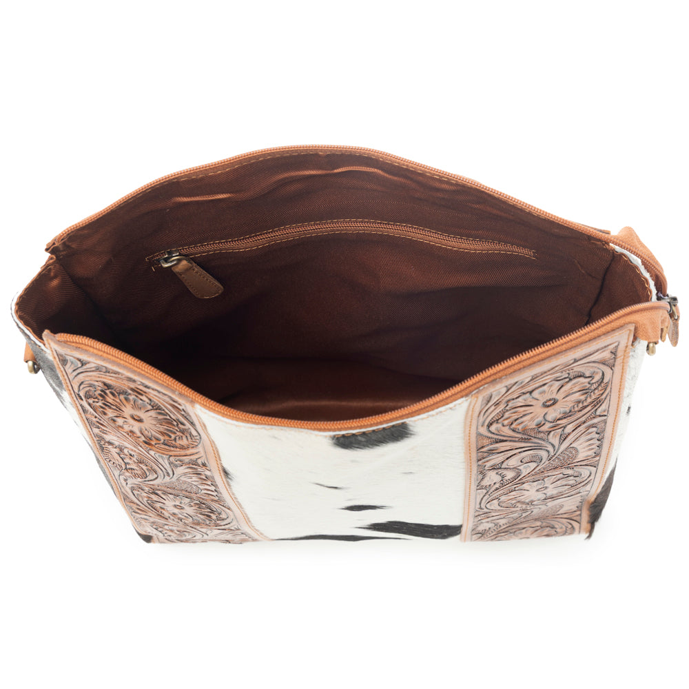 Wynona Fleur Hand-Tooled Bag