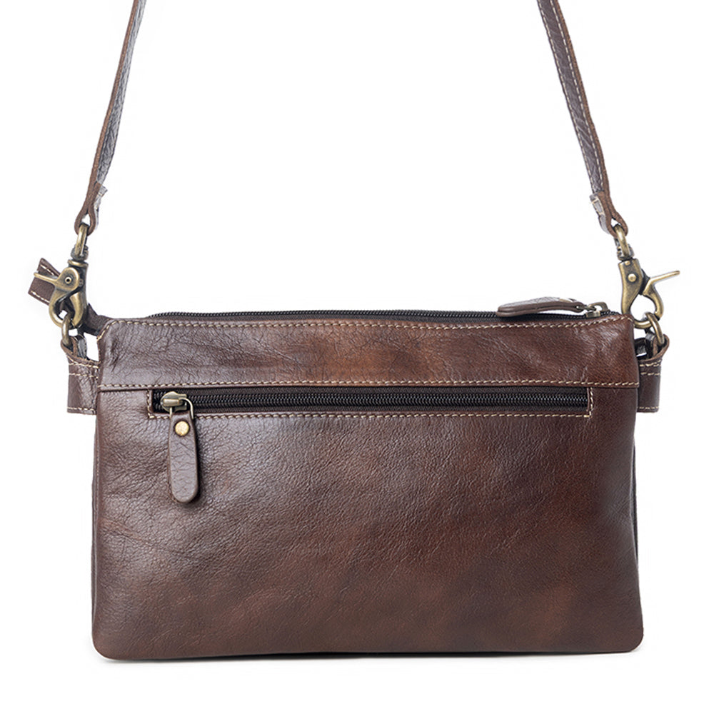 Magnolia Morn Hand-Tooled Bag