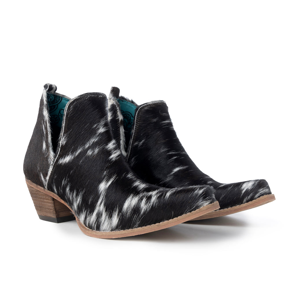 Myra Sunset Bloom Boots for Women with premium cowhide with split side design and back pull loops