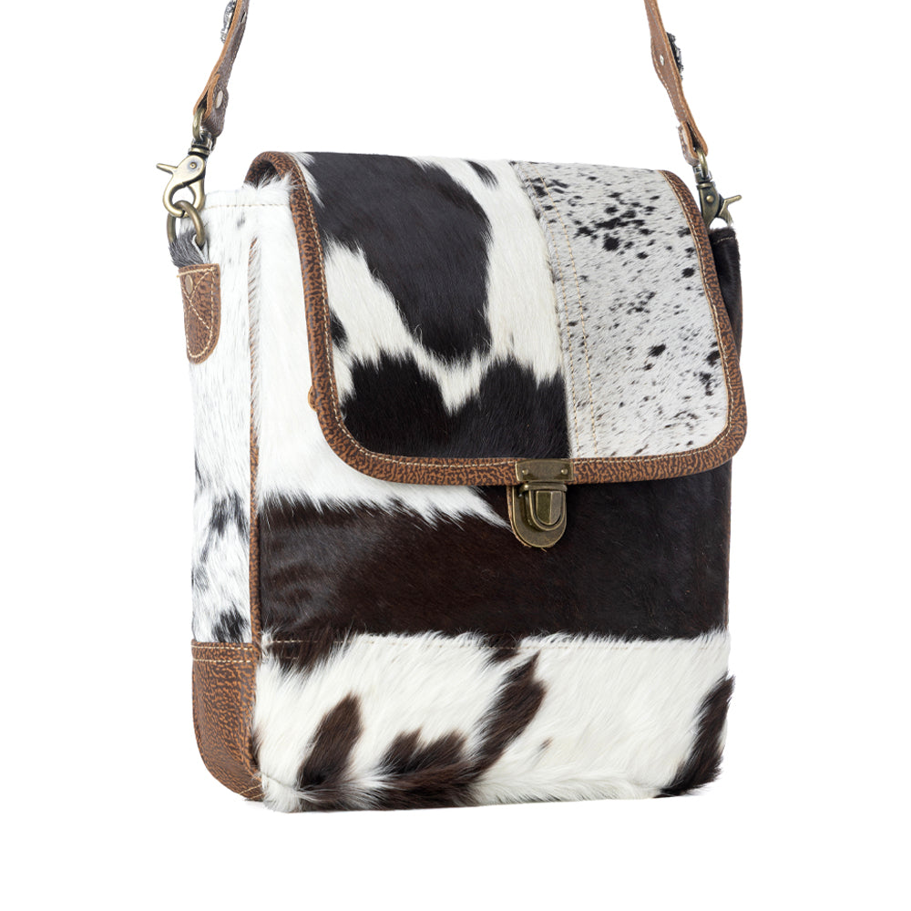 Adobe Sands Leather Hairon Bag