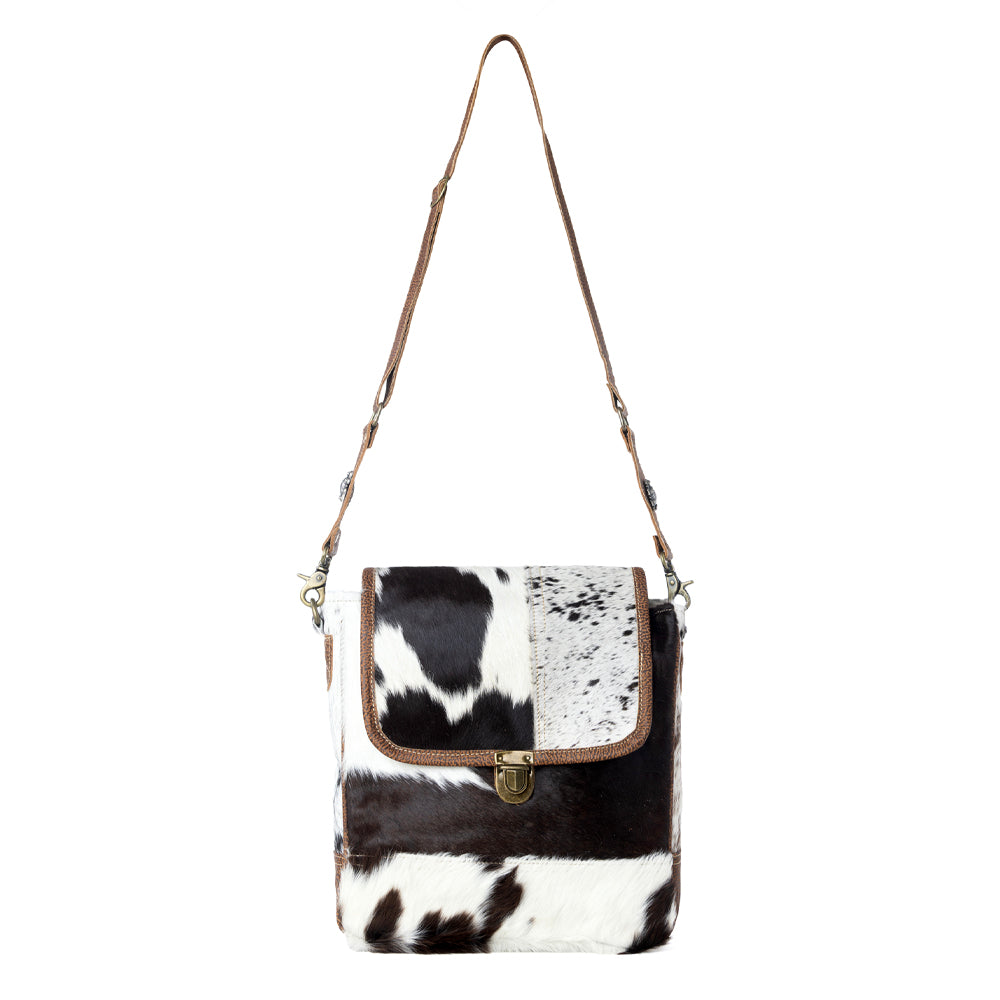 Adobe Sands Leather Hairon Bag