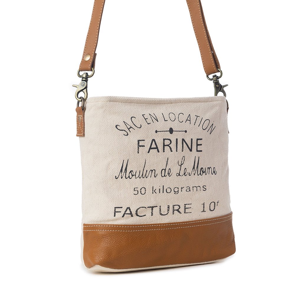 Farine Canvas Shoulder Bag