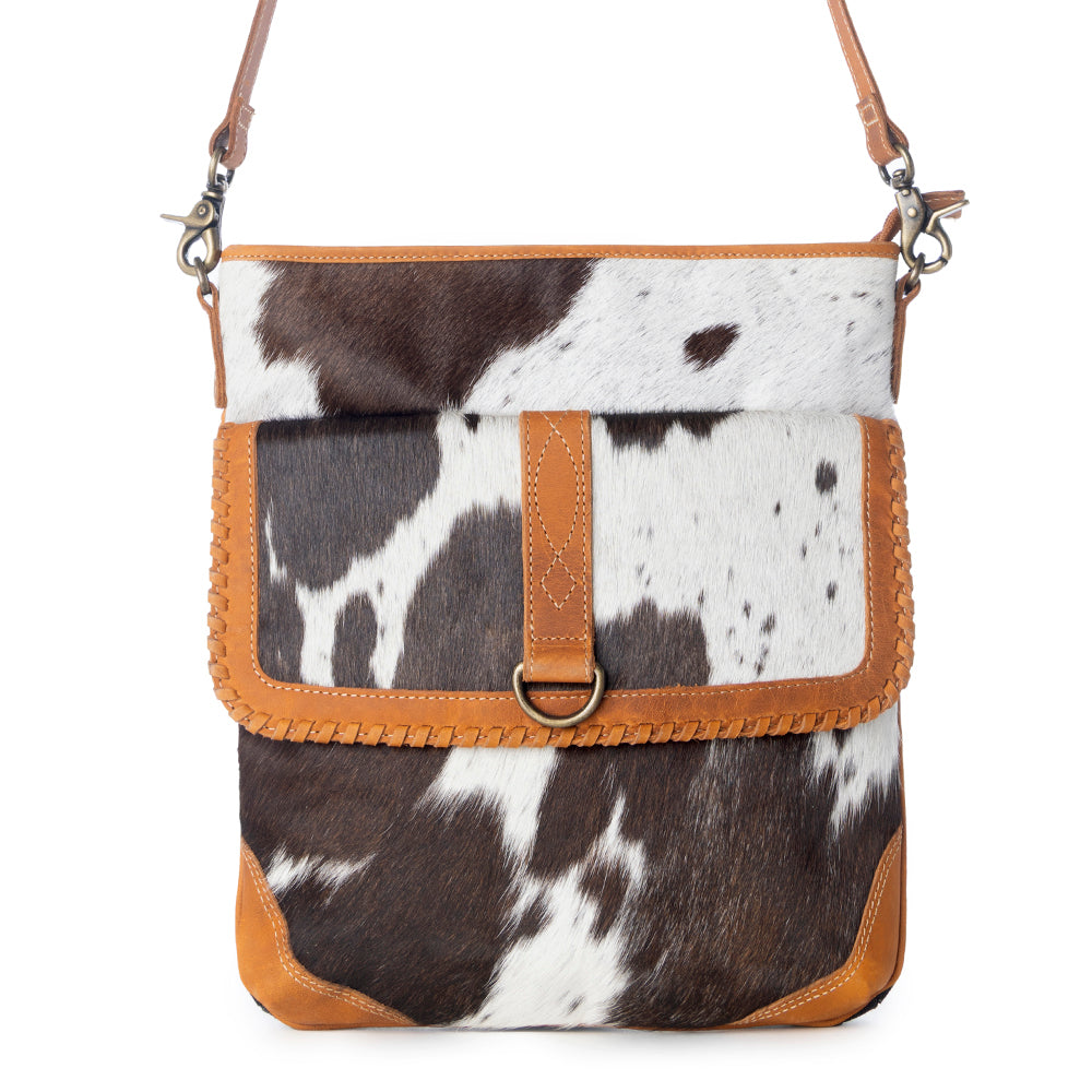 Taragon Hair-On Hide Canvas Hairon Bag