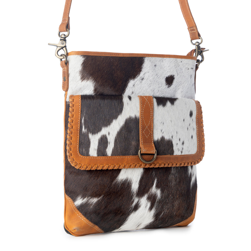 Taragon Hair-On Hide Canvas Hairon Bag