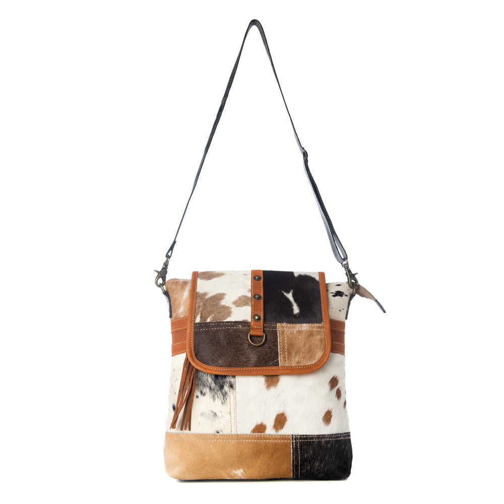 Tyler Ridge Leather Hairon Bag