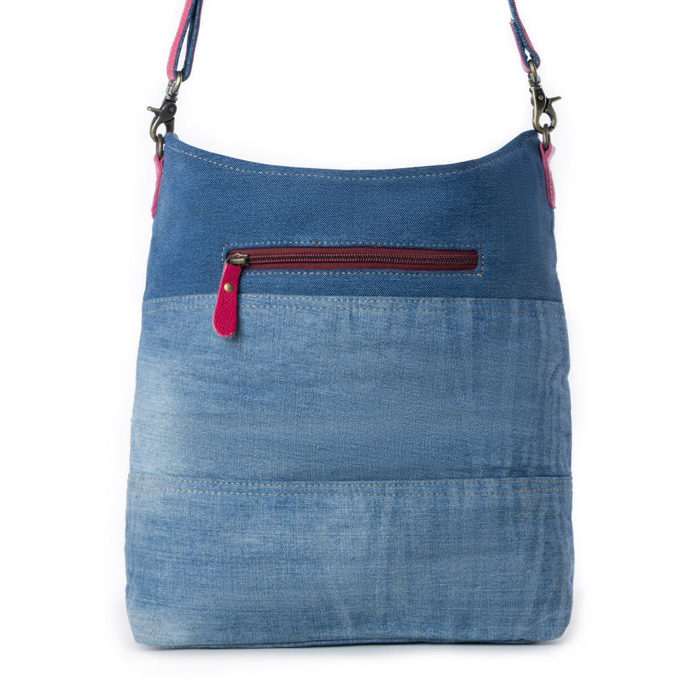 Charley's Denim Shoulder Bag