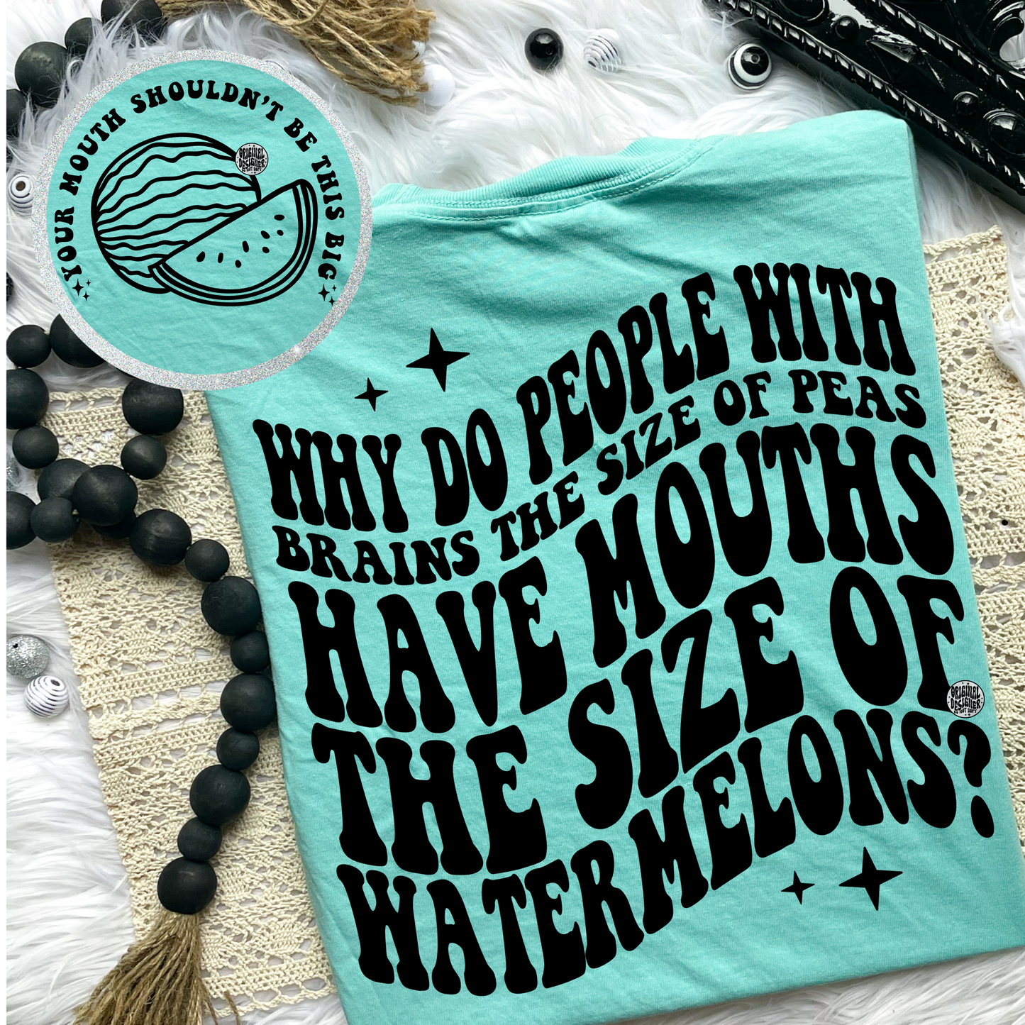 Mouths the size of Watermelons Comfort Colors Tee