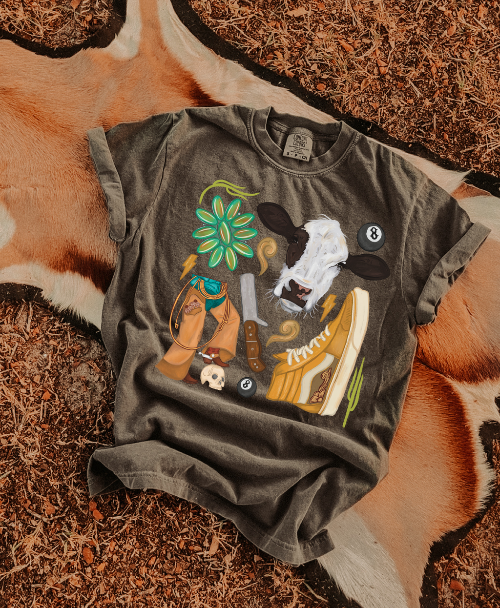 Western Collage tee